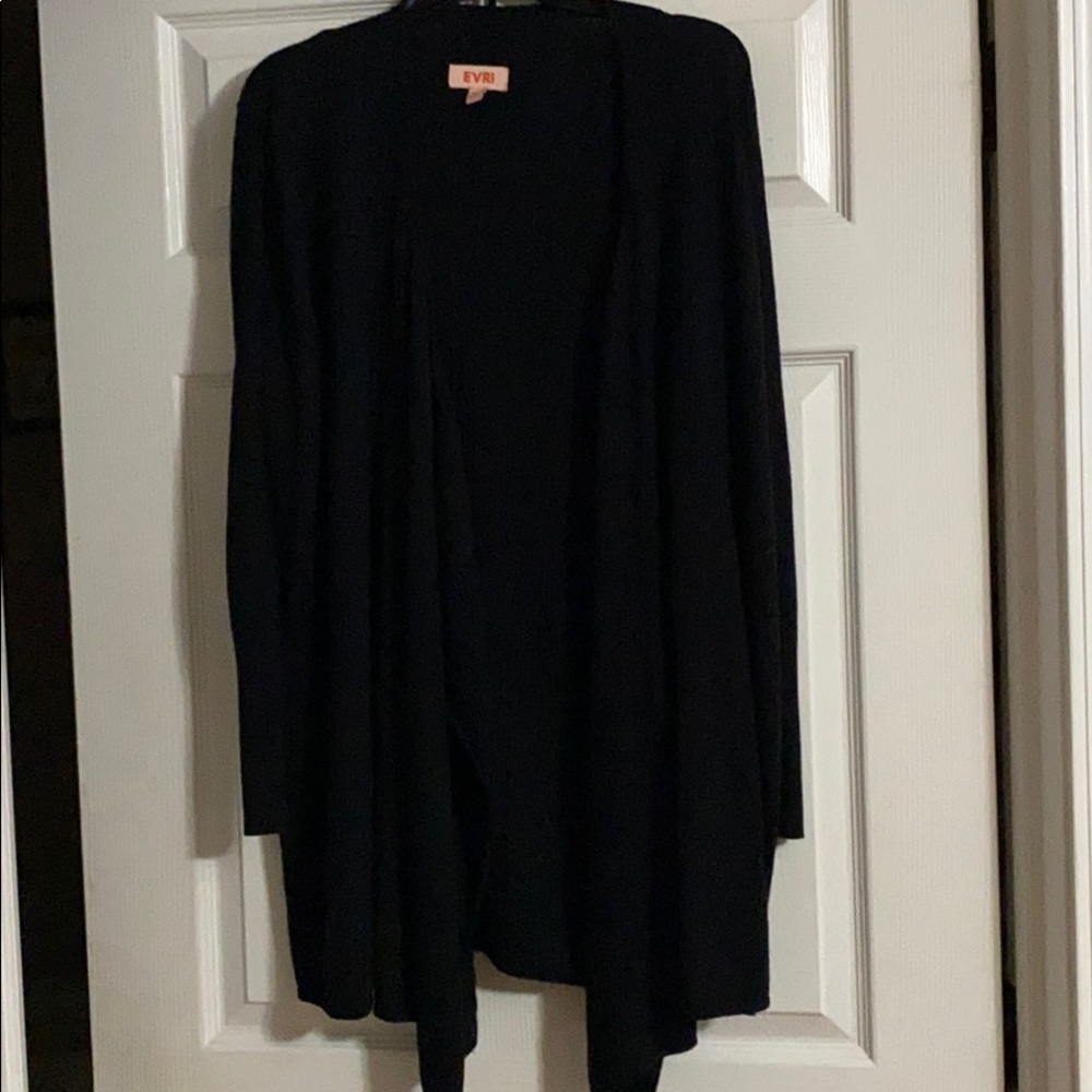 Open front lightweight cardigan sweater